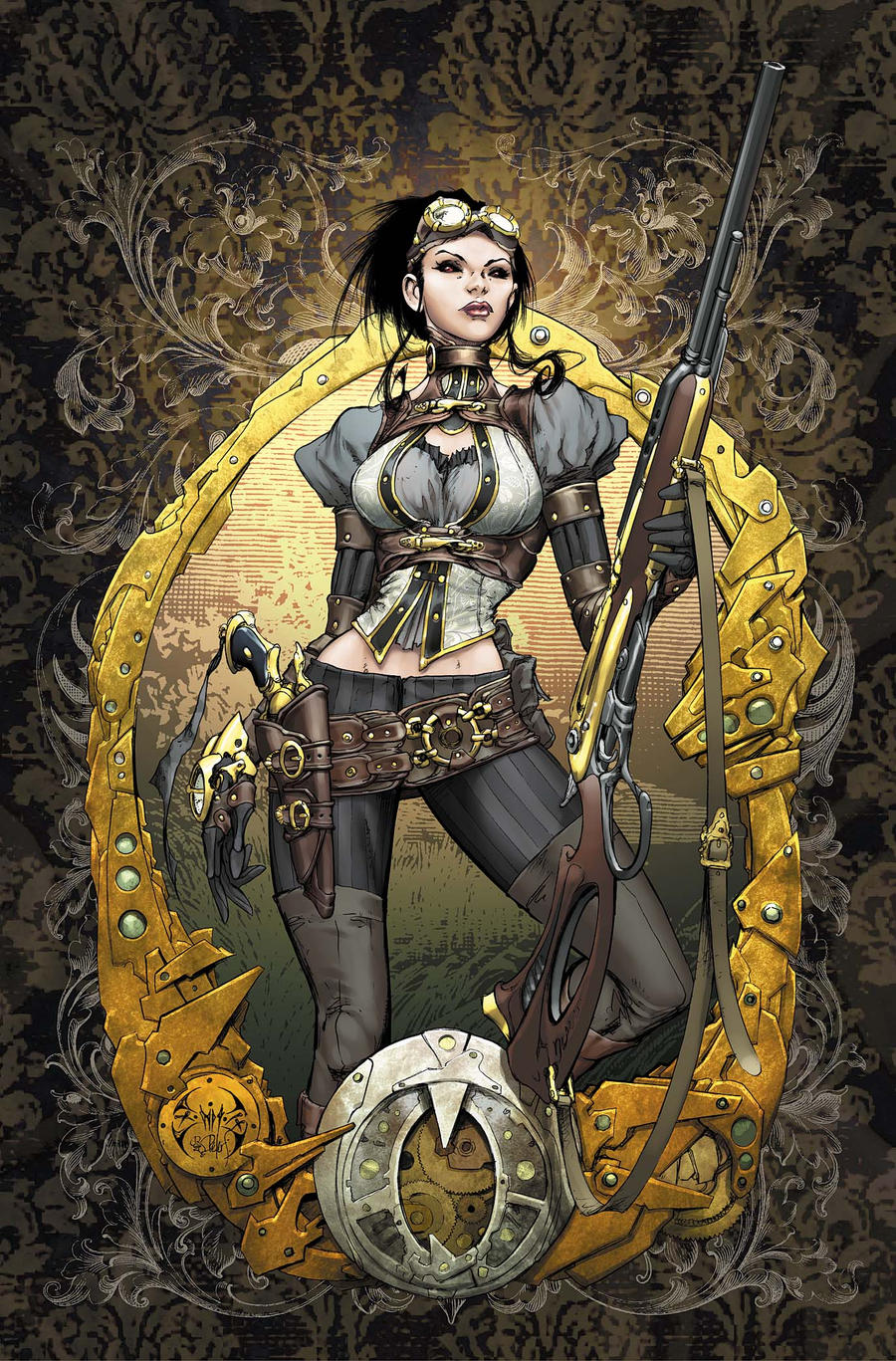 Lady Mechanika 0 Cover colors by joebenitez