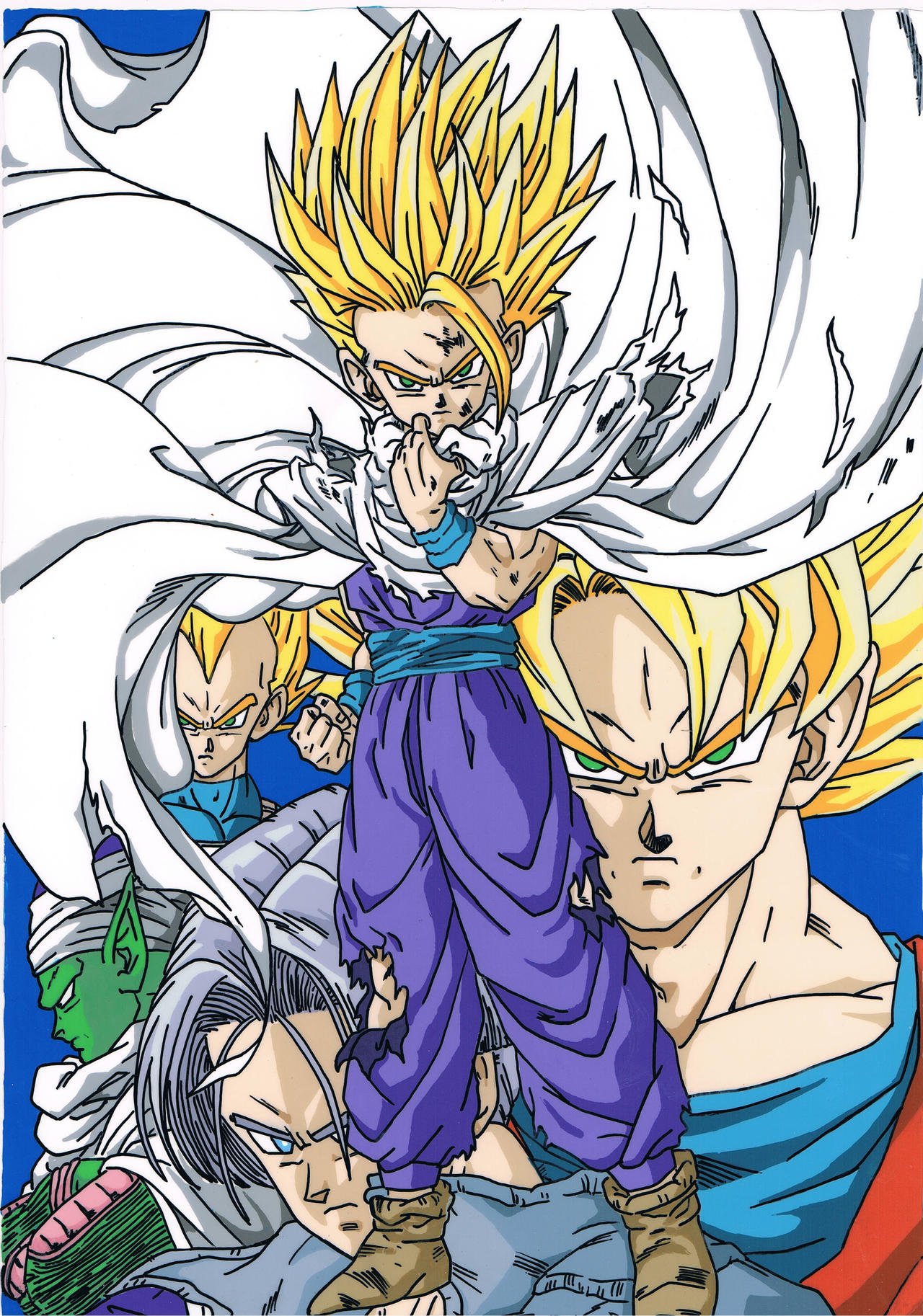 Dragon Ball Z - Saga Cell by Dessinemoiunecarte on DeviantArt