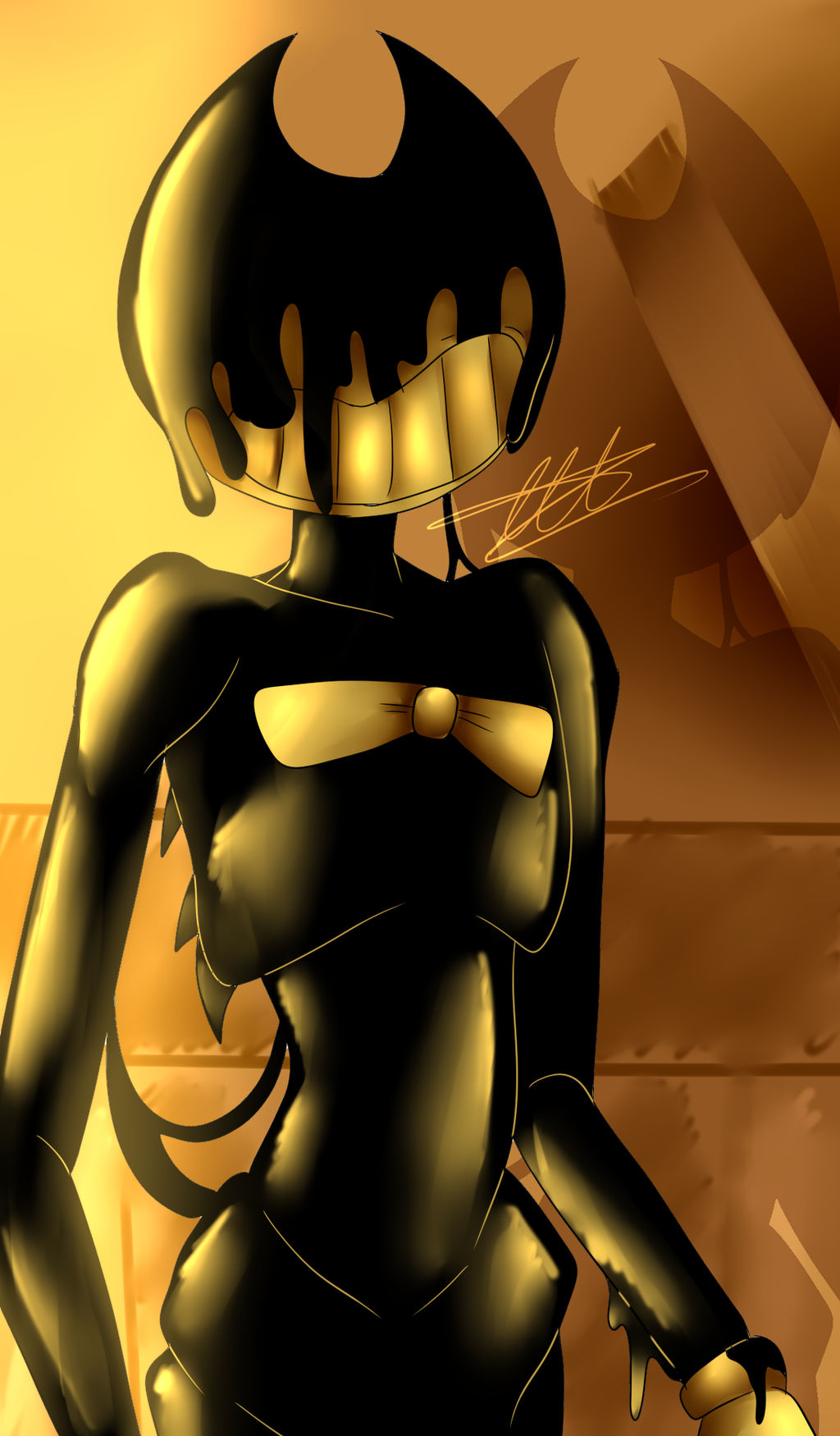 Woman Ink Demon The Ink Demon will return by Mizu--Kitsune on DeviantArt