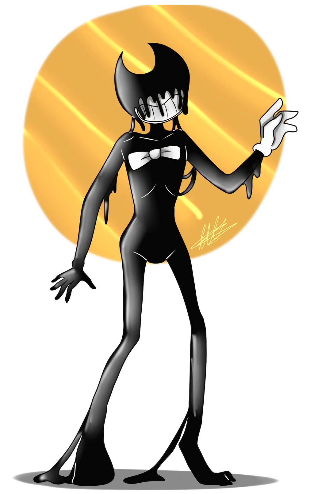 Ink Bendy by MitsuKitsune on DeviantArt
