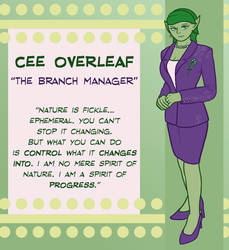 Cee Overleaf: The Branch Manager