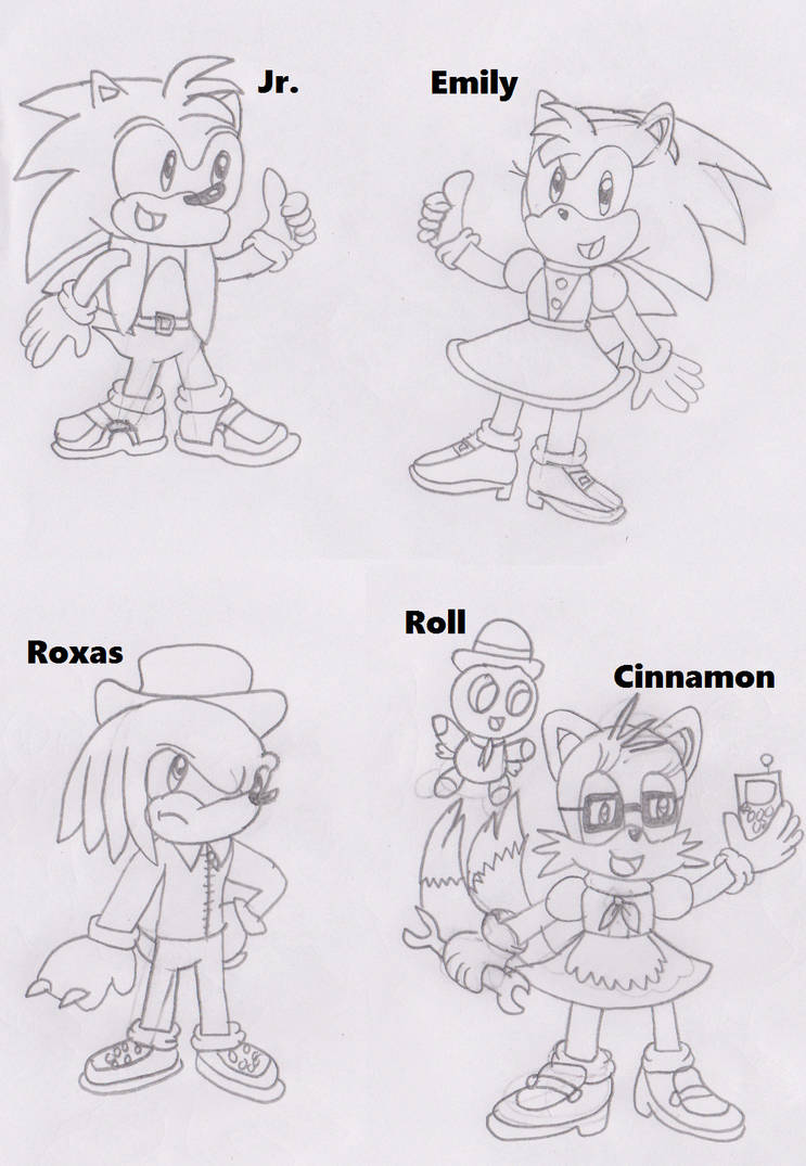 Sonic children by Lazlow87 on DeviantArt