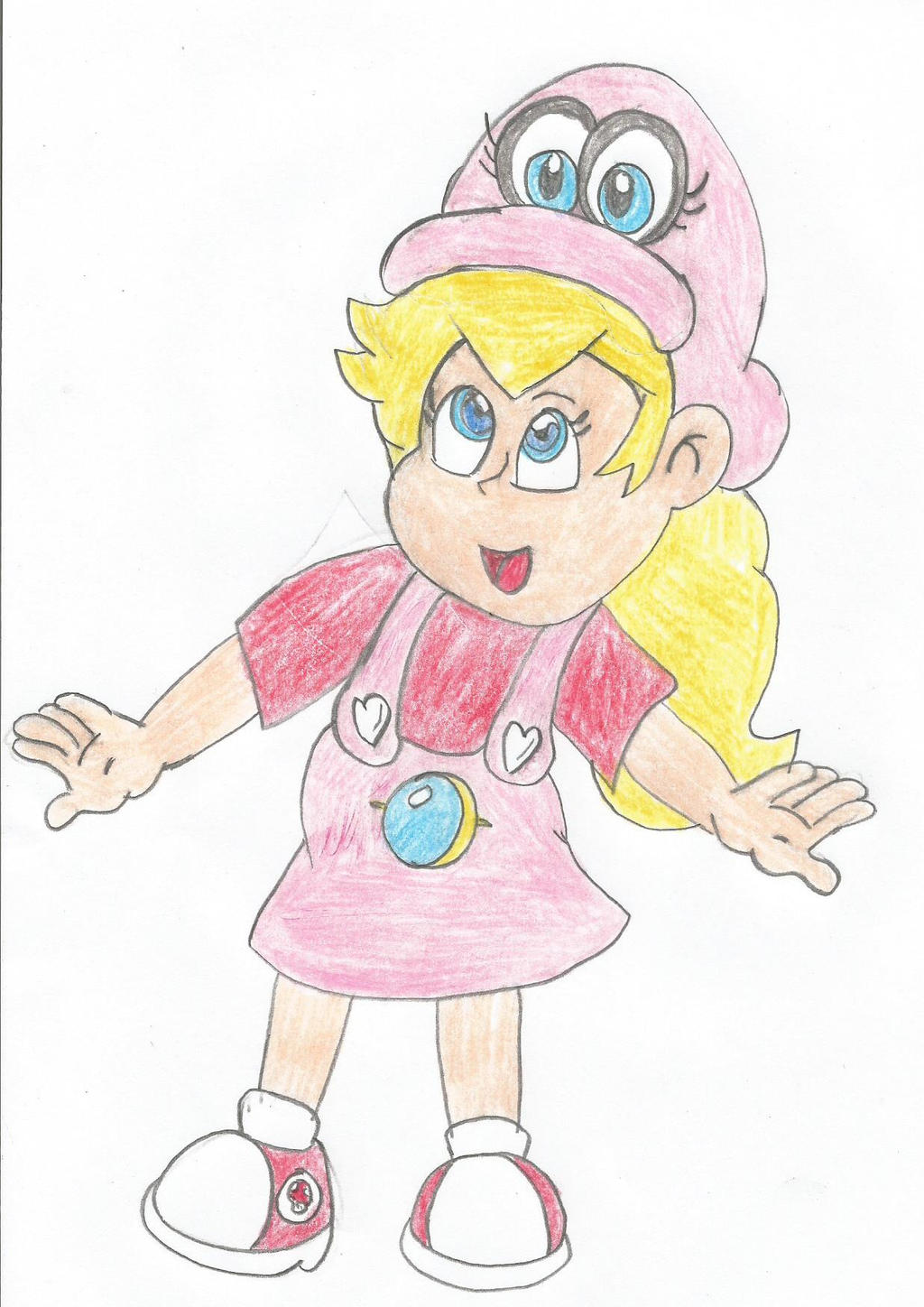 Princess Cappy Princess Marin Cappy hat by Lazlow87 on DeviantArt