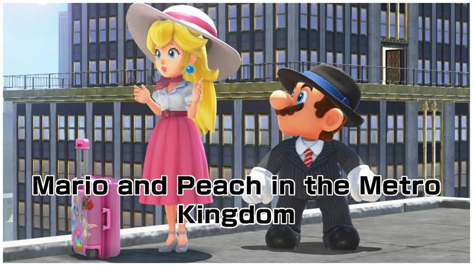 Mario and Peach in the Metro Kingdom by Lazlow87 on DeviantArt