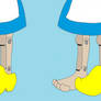 Annabelle's Legs and feet