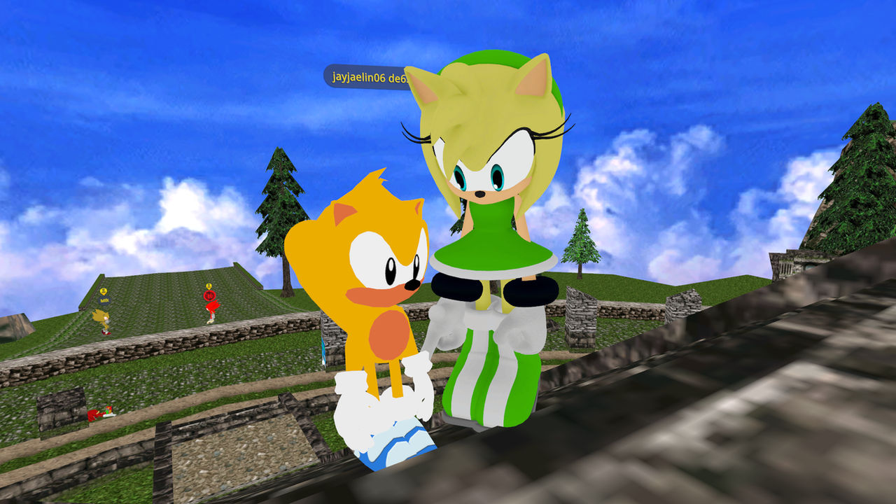 Princess AG and Ray in VRChat