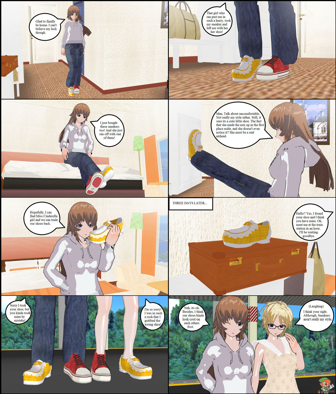 Shoe mix up by Lazlow87 on DeviantArt