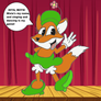 Mixie the dancing fox