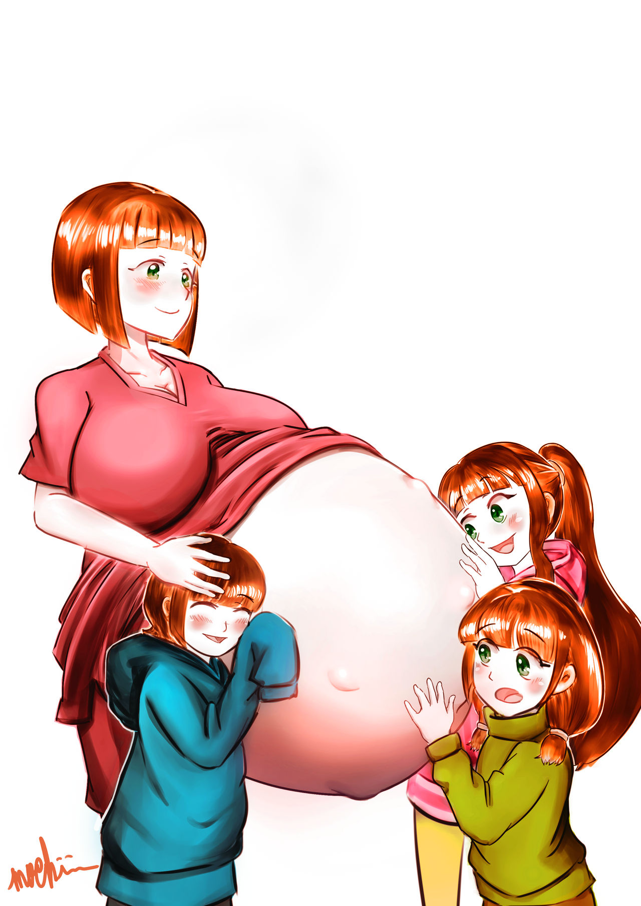 Triple the Belly Rubs