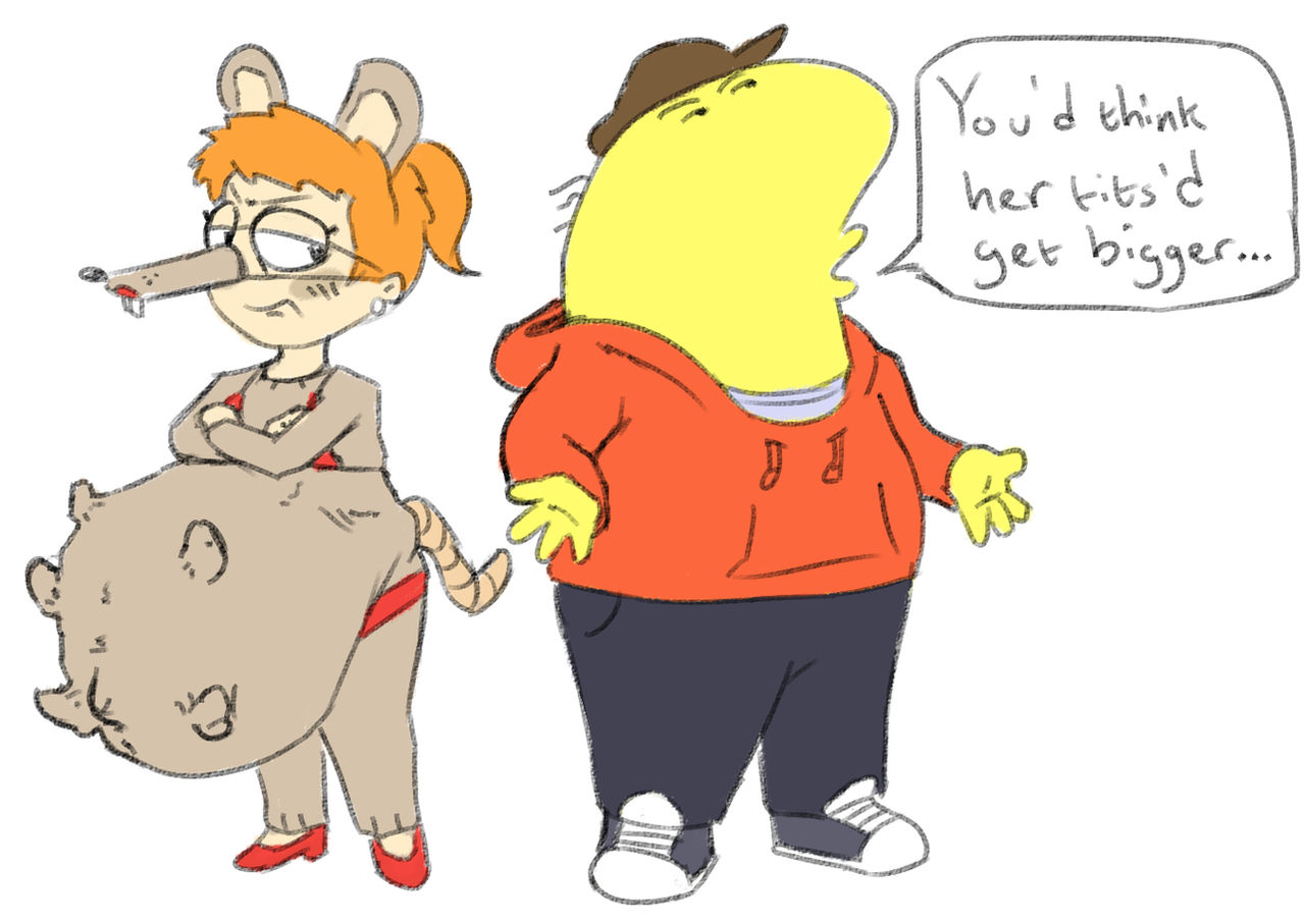 Knocked Up Rat and Charlie is There Too