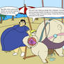 Beached Preggo in Labor