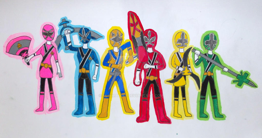 Power Rangers Samurai by ultimate95 on DeviantArt