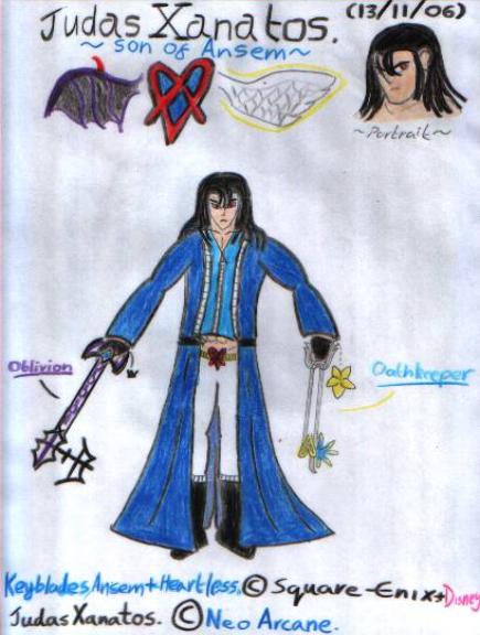 Judas Xanatos, my KH OC