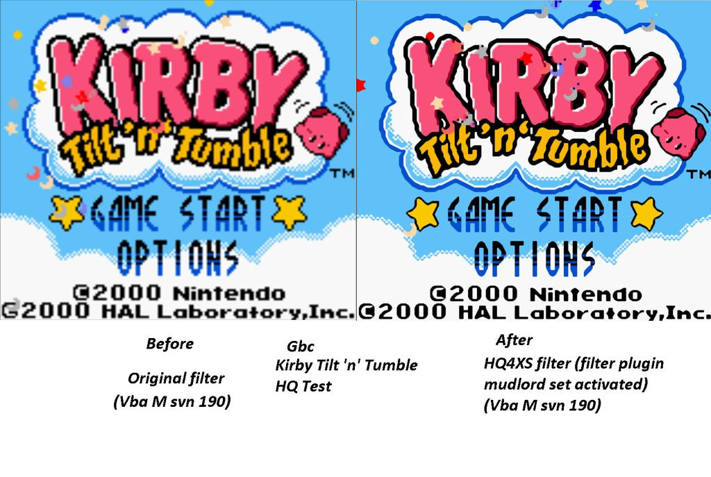 Kirby tilt 'n' tumble HQ test