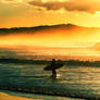 Sunrise surf.