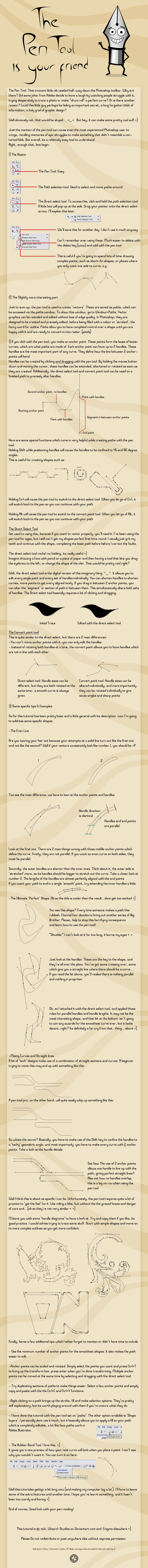 The Pen Tool Is Your Friend by Aeoll
