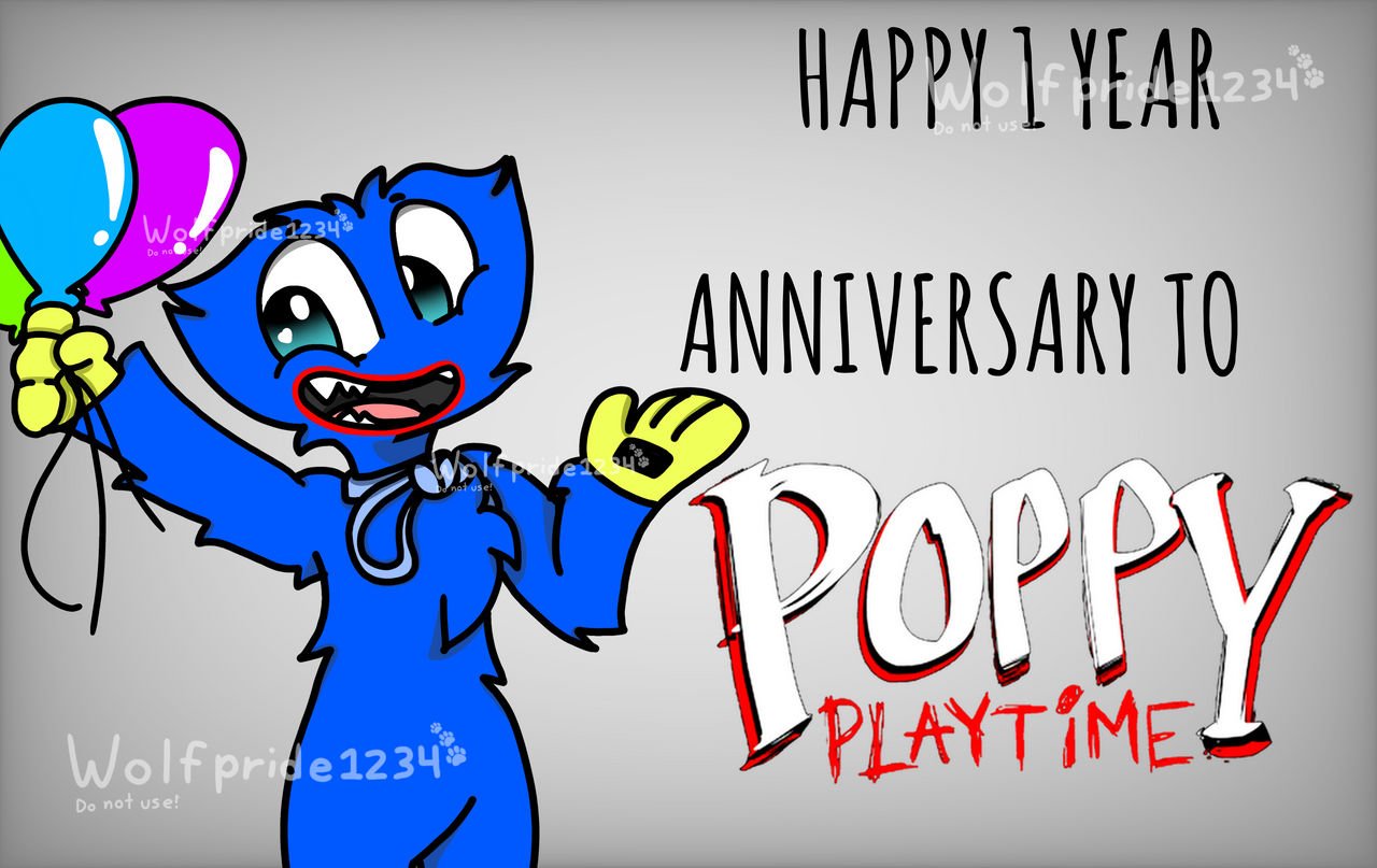 Opossol on X: Happy 1 year anniversary to Poppy Playtime Chapter