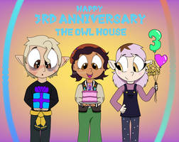 Happy Thrid Anniversary To The Owl House