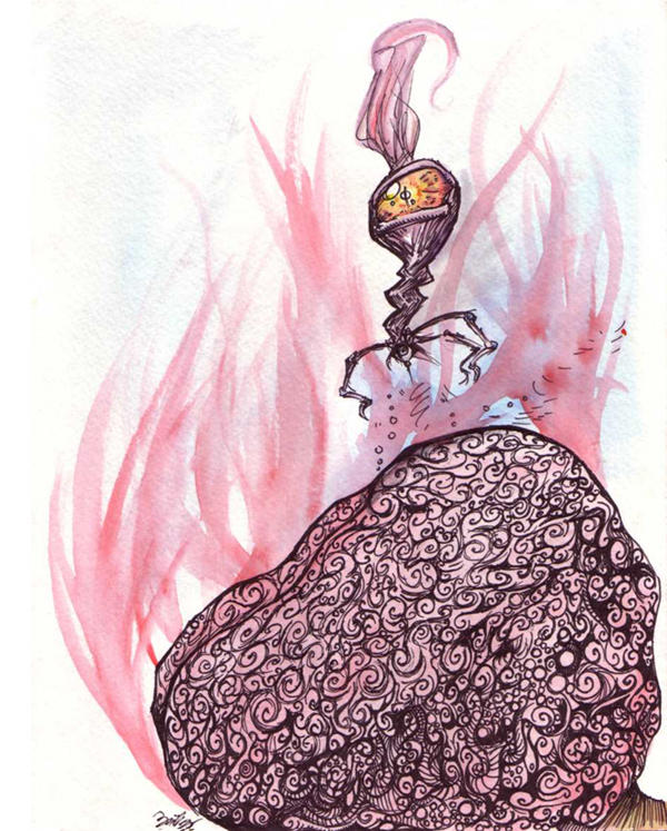 Brain Insect Parisite Animation brain parasite jumpin by zoemoss on DeviantArt
