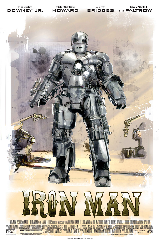 Iron Man Steampunk Poster