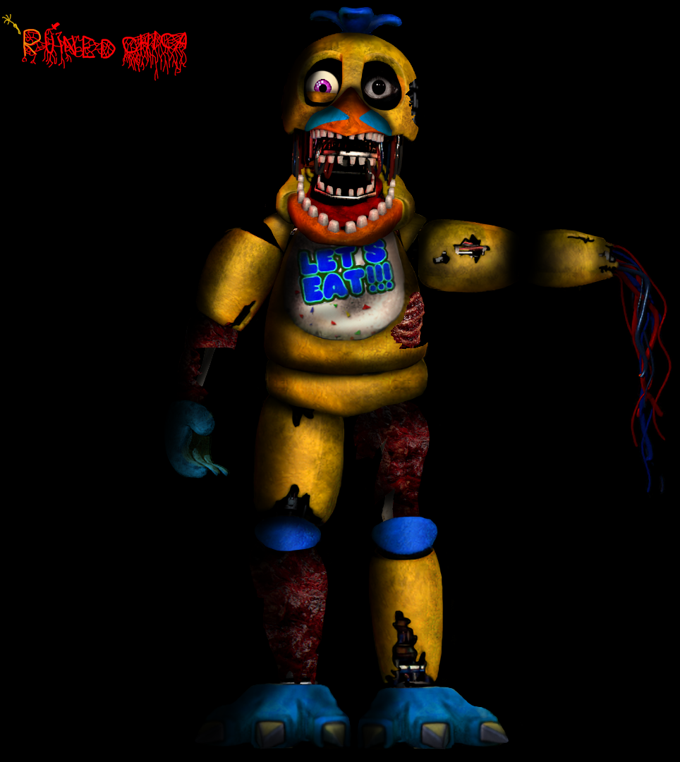 Adventure Withered Toy Chica by RedSoulSpengle on DeviantArt