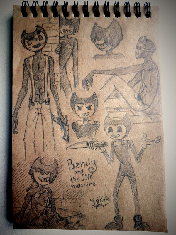 Batim Ink Ouddle BatIM doodles by JatKate on DeviantArt