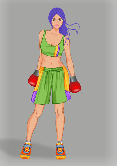 Random Female Boxer OC by The-British-Badnik on DeviantArt