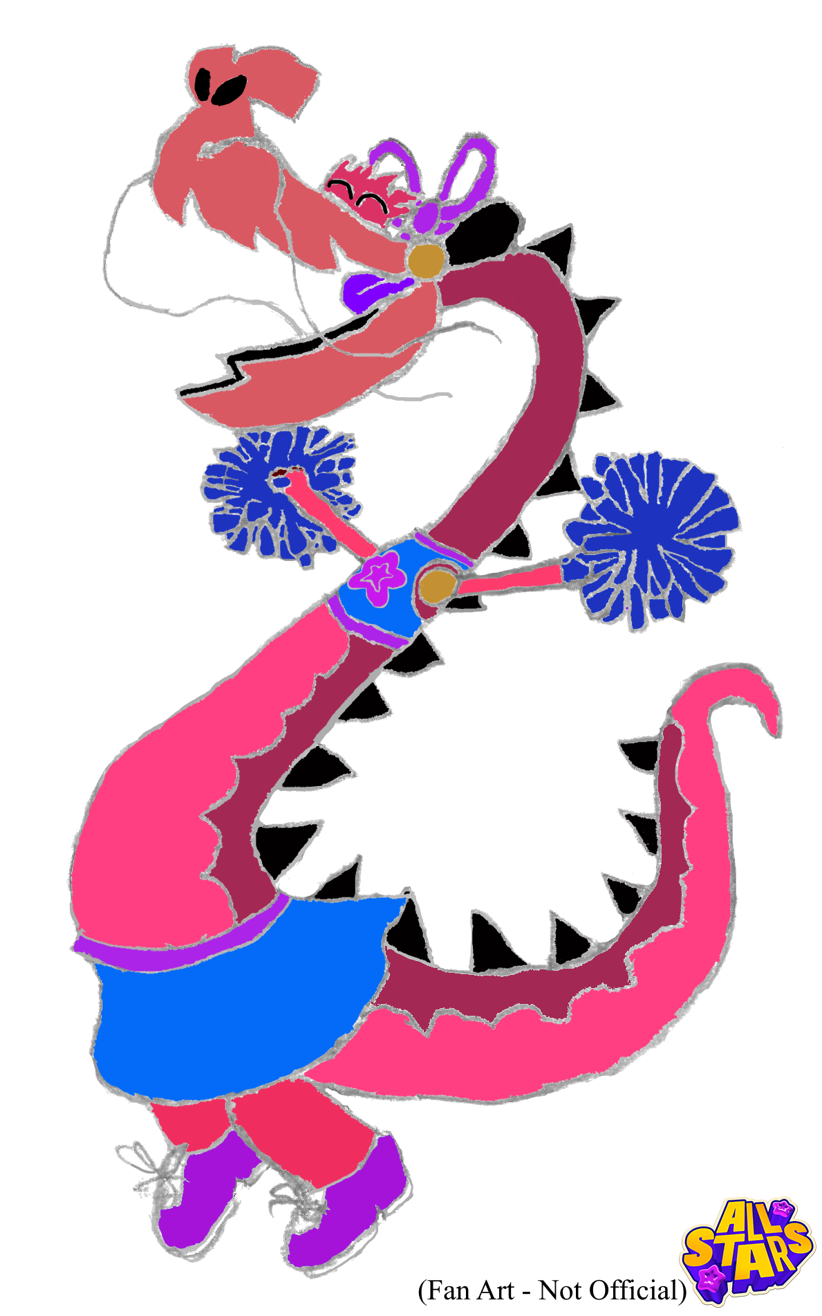 Denize All Stars Cheerleader by snakegore999 on DeviantArt