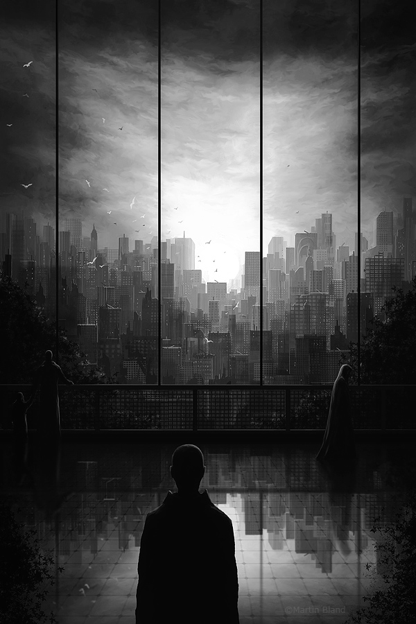 Exit Scene - Greyscale by spyroteknik Exit Scene - Greyscale by spyroteknik