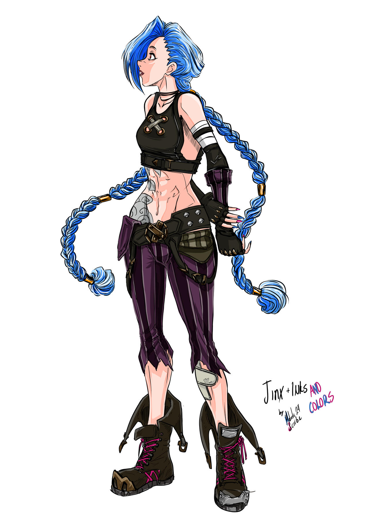 Jinx Coloue Jinx Colors by MELODICSCRIBE on DeviantArt