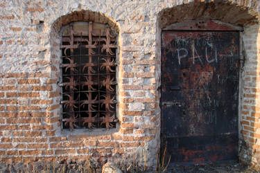 Brick Wall and Window2_Stock