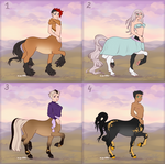 Centaurs auction (2/4 open) by Sideria