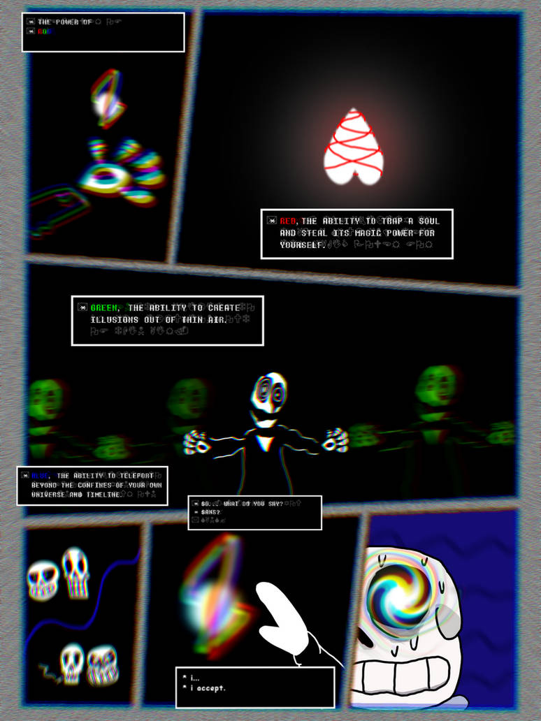 Undertale First Rdoor Undertale RGB - Chapter 1 - The Door - Page 4 - by PokeDude645 on ...