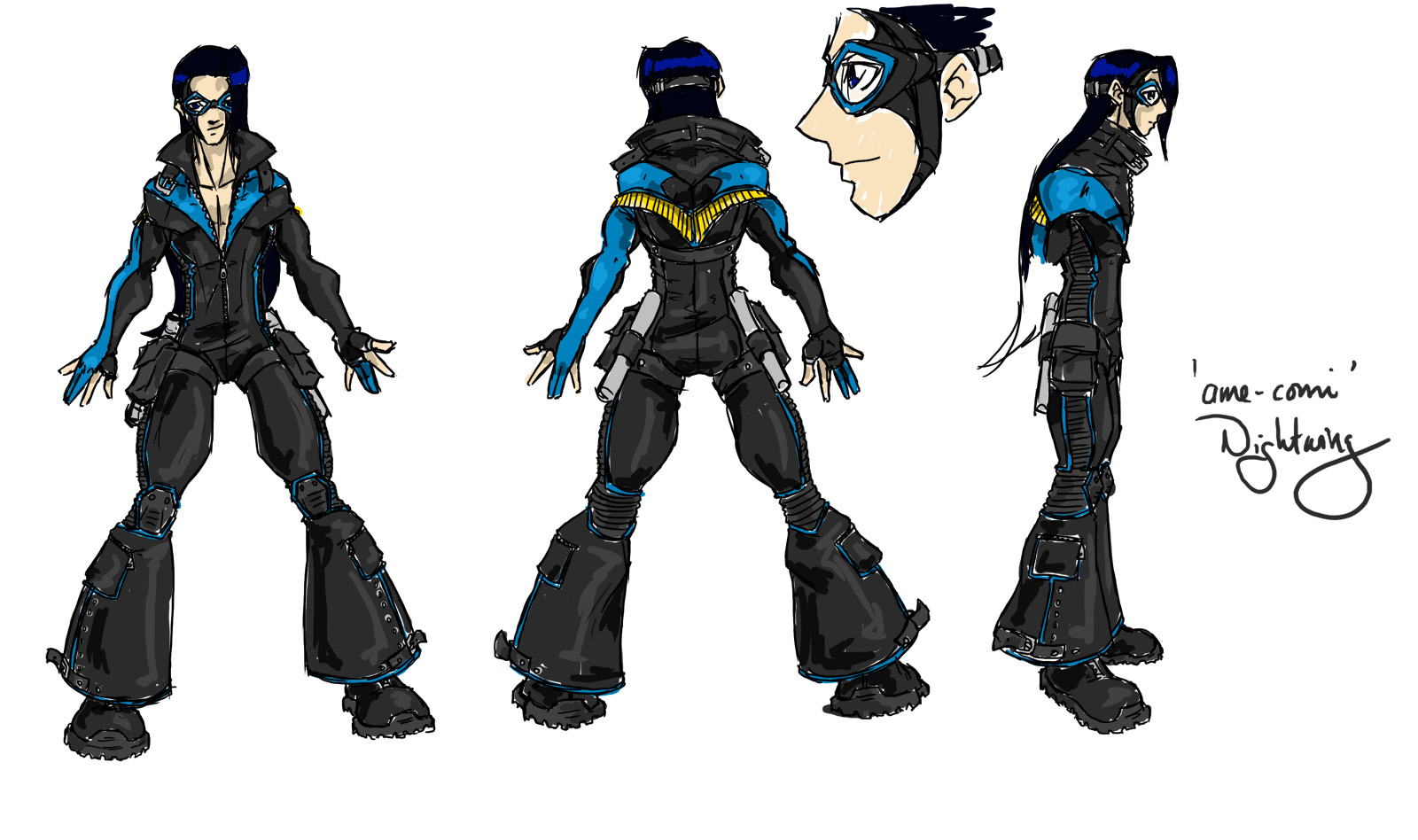 Ame-Comi Style Nightwing