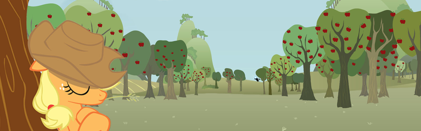 Applejack Tree Applejack's Relaxation by nsaiuvqart on DeviantArt