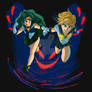 ESCAPE! Sailor Neptune and Sailor Uranus!