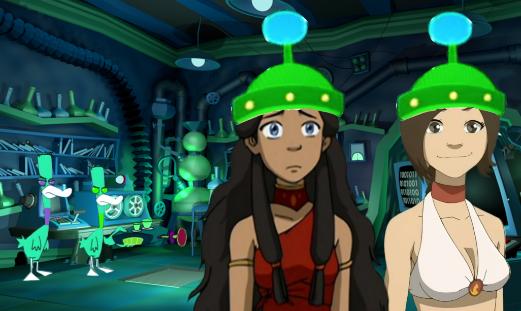 The Duck Brothers mind control Katara and Ty Lee by Ironmew05 on DeviantArt