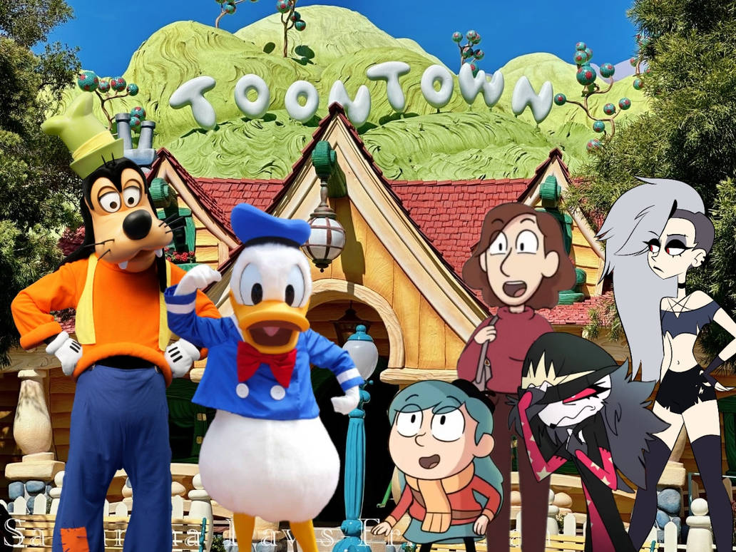 Johanna and Co meet Donald and Goofy in toon town by Ironmew05 on ...