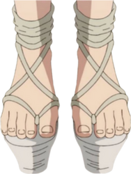 Kohaku's feet png 