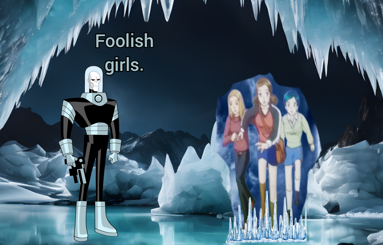 Freezer Crew Rocks Mr. Freeze freezes Roxanne Rock and her friends by Ironmew05 on DeviantArt