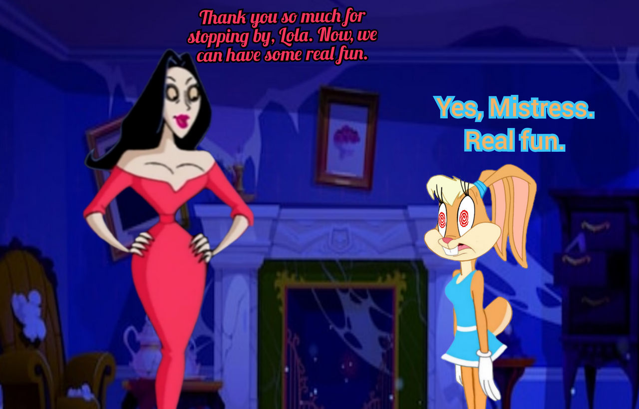 Maxine Schreck hypnotizes Lola by Ironmew05 on DeviantArt