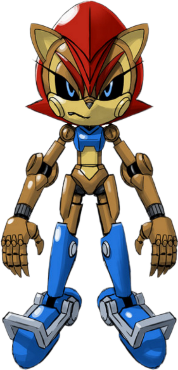 Archie Sally Renders Mecha Sally (Archie) png by Ironmew05 on DeviantArt
