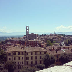 Perugia's clear skies.