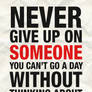 Never Give Up