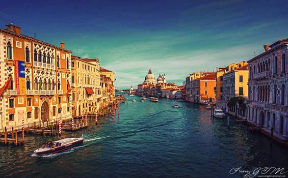 Venice: View from Accademia Bridge