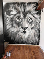 Lion wall