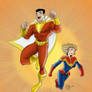 Shazam and Captain Marvel