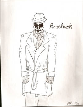 Rorschach from Watchmen