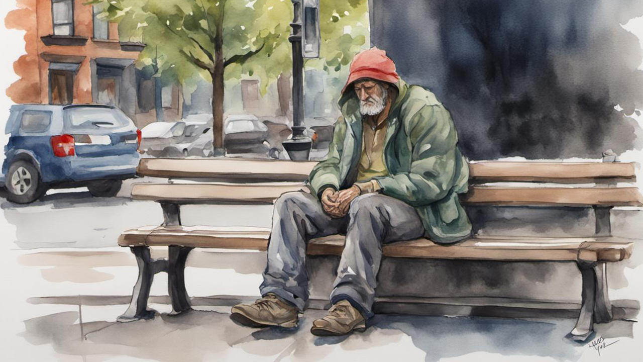 Bearded Homeless Deviantart homeless in Gastown by Jimohat on DeviantArt