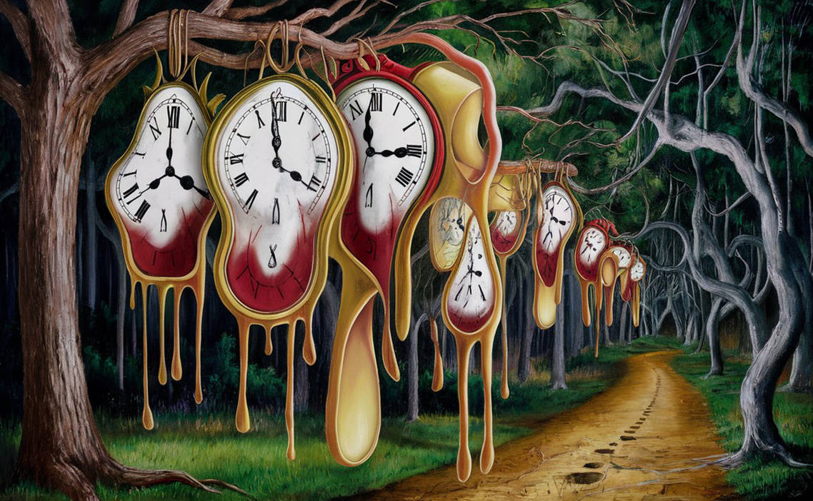 Melting Clocks by Jimohat on DeviantArt